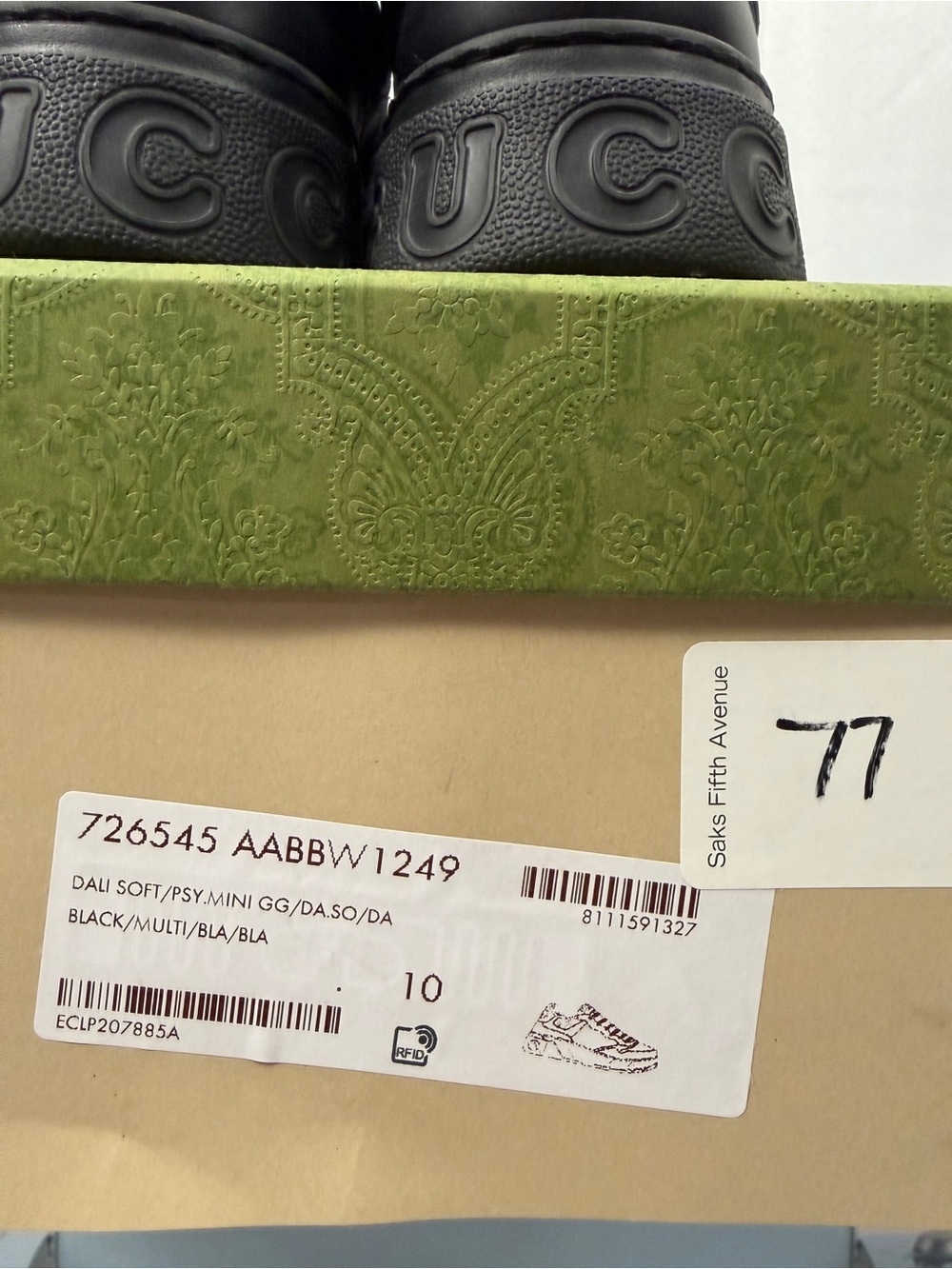 Gucci Dali Sneakers Multicolored embroidery - Picture 6 of 8